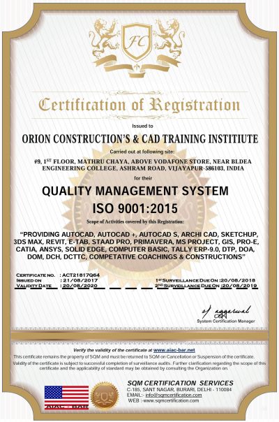 ORION Construction &#038; CAD Training Institute